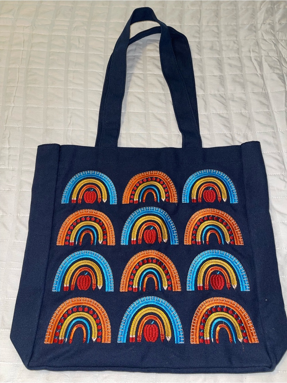 Lady Jayne Teacher Embroidered Tote Bag